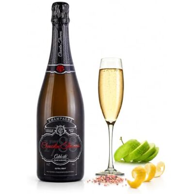 Champagne Cheurlin Célébrité Isiah Thomas Premium Zero Dosage Brut Champagne Grower's Champagne Chardonnay & Pinot Blanc 750ml 12% ABV Champagne Cheurlin Célébrité Isiah Thomas Premium Zero Dosage Brut Champagne Grower's Champagne Chardonnay & Pinot Blanc 750ml 12% ABV
