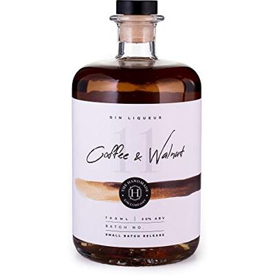 The Handmade Gin Company Coffee & Walnut Handmade Gin Liqueur 70cl Unique Premium Craft Gin 20% ABV The Handmade Gin Company Coffee & Walnut Handmade Gin Liqueur 70cl Unique Premium Craft Gin 20% ABV