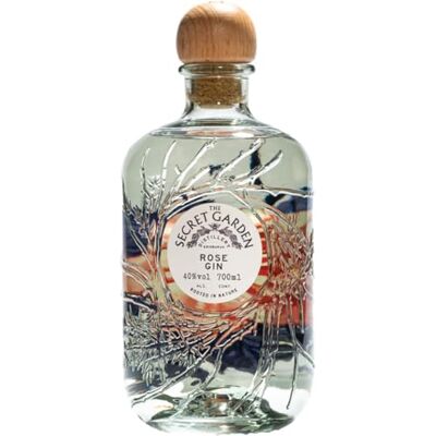 The Secret Garden Secret Garden Distillery Rose Gin,100% Natural & Hand-Harvested Rose Petals, Scottish Gin, Floral, 70cl, 40% ABV The Secret Garden Secret Garden Distillery Rose Gin,100% Natural & Hand-Harvested Rose Petals, Scottish Gin, Floral, 70cl, 40% ABV