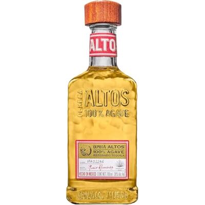 Olmeca Altos Reposado Tequila 70cl, 38% ABV/Made from 100% Blue Weber Agave, Top Ranked Tequila for Margaritas and Palomas, Award Winning, Aged in Bourbon Casks, Grown in Los Altos, Mexico Olmeca Altos Reposado Tequila 70cl, 38% ABV/Made from 100% Blue Weber Agave, Top Ranked Tequila for Margaritas and Palomas, Award Winning, Aged in Bourbon Casks, Grown in Los Altos, Mexico