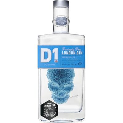 D1 London Dry Gin 70cl 40% ABV – Super Premium Award Winning Gin – 2025 GinGuide Gold Martini Award – Traditional Juniper Lead, Citrus & Nettle Undertone D1 London Dry Gin 70cl 40% ABV – Super Premium Award Winning Gin – 2025 GinGuide Gold Martini Award – Traditional Juniper Lead, Citrus & Nettle Undertone