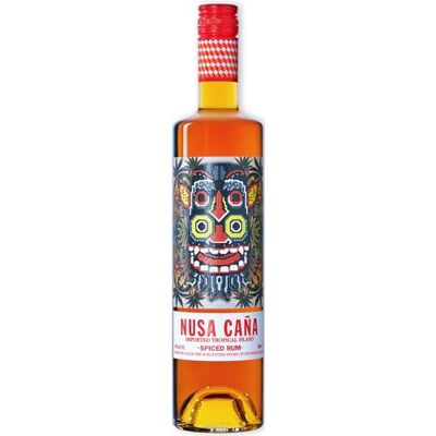 Nusa Caña Spiced Rum Indonesian Craft Rum 40% ABV 70cl Ginger, Coffee & Cacao Award Winning Golden Rum Vegan & Gluten Free Spiced Pineapple & Sugarcane Funk Nusa Caña Spiced Rum Indonesian Craft Rum 40% ABV 70cl Ginger, Coffee & Cacao Award Winning Golden Rum Vegan & Gluten Free Spiced Pineapple & Sugarcane Funk