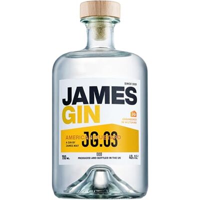 James Gin JAMES MAY'S American Mustard Gin 70cl 40% James Gin JAMES MAY'S American Mustard Gin 70cl 40%