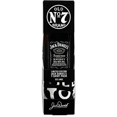 JACKDANIEL'S Jack Daniel's Tennessee Whiskey T-Shirt Gift Set, 50 cl JACKDANIEL'S Jack Daniel's Tennessee Whiskey T-Shirt Gift Set, 50 cl