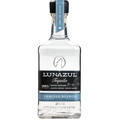 Lunazul Blanco Tequila, 100% de Agave, 70cl (700ml) – Premium Silver Tequila, 40% ABV – Perfect for Margaritas & Cocktails Lunazul Blanco Tequila, 100% de Agave, 70cl (700ml) – Premium Silver Tequila, 40% ABV – Perfect for Margaritas & Cocktails