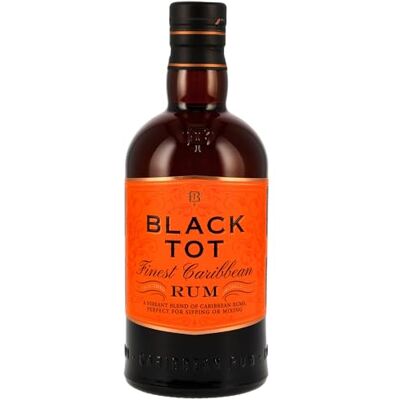 Black Tot Finest Caribbean Blended Rum 46.2% 70cl Ripe Pineapple, Vanilla Fudge, and Toasted Cinnamon Perfect Sipped Neat or Mixed in Cocktails Ideal for Gifting Black Tot Finest Caribbean Blended Rum 46.2% 70cl Ripe Pineapple, Vanilla Fudge, and Toasted Cinnamon Perfect Sipped Neat or Mixed in Cocktails Ideal for Gifting