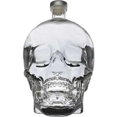 Crystal Head Vodka 3L, 40% ABV – Made from Canadian Corn Award-Winning Premium Vodka, Clear Skull Shaped Glass Bottle Crystal Head Vodka 3L, 40% ABV – Made from Canadian Corn Award-Winning Premium Vodka, Clear Skull Shaped Glass Bottle
