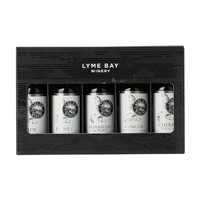 The Lyme Bay Winery 5-Piece Miniature Liqueur Gift Box, 5 cl The Lyme Bay Winery 5-Piece Miniature Liqueur Gift Box, 5 cl