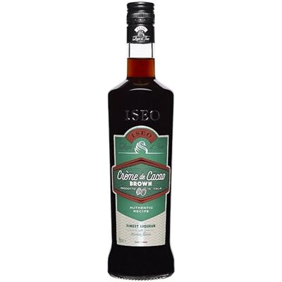 Iseo Crème de Cacao Brown Liqueur 70cl, 20% ABV – Italian Chocolate Liqueur with Dark Cocoa, Caramel & Vanilla – Perfect for Brandy Alexander, Chocolate Martini & Dessert Cocktails Iseo Crème de Cacao Brown Liqueur 70cl, 20% ABV – Italian Chocolate Liqueur with Dark Cocoa, Caramel & Vanilla – Perfect for Brandy Alexander, Chocolate Martini & Dessert Cocktails