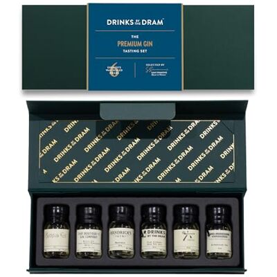 Drinks by the Dram The Premium Gin 6 Dram Tasting Set Drinks by the Dram The Premium Gin 6 Dram Tasting Set