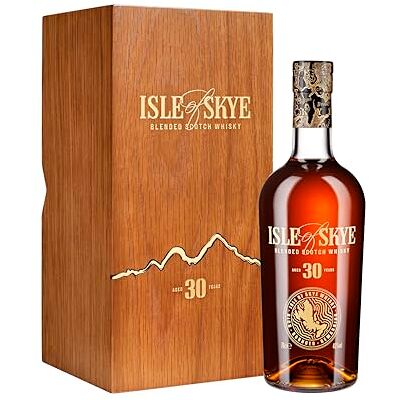 Isle of Skye 30 Year Old Award-Winning Blended Scotch Whisky 70cl 40% ABV With Gift Box Matured in Oak for 30 Years Smooth with Soft Spice Ideal for Gifting Isle of Skye 30 Year Old Award-Winning Blended Scotch Whisky 70cl 40% ABV With Gift Box Matured in Oak for 30 Years Smooth with Soft Spice Ideal for Gifting
