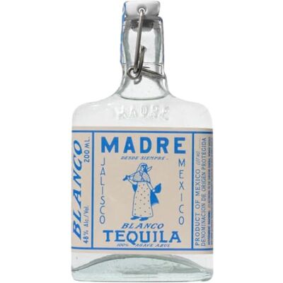 Madre Mezcal Tequila Blanco 20cl, 48% ABV Premium Blanco Tequila, 100% Blue Webber Agave Madre Mezcal Tequila Blanco 20cl, 48% ABV Premium Blanco Tequila, 100% Blue Webber Agave