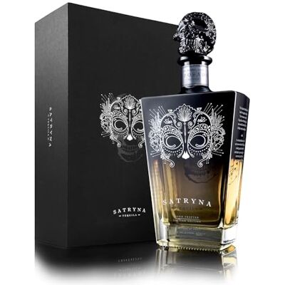 Satryna Tequila ReposadoTequila 70cl, 700ml Tequila 38% 100% Vegan Tequila Mexican Tequila Luxury Artisanal Award Winning Tequila 1 x Tequila Bottle Satryna Tequila ReposadoTequila 70cl, 700ml Tequila 38% 100% Vegan Tequila Mexican Tequila Luxury Artisanal Award Winning Tequila 1 x Tequila Bottle