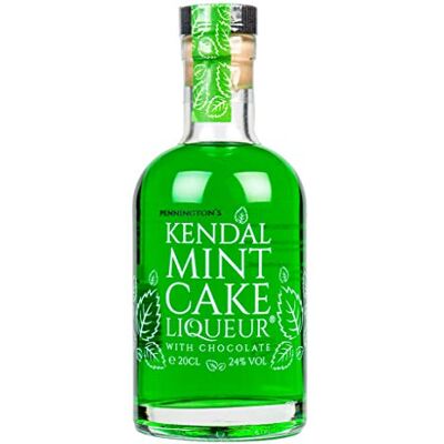 Pennington's Kendal Mint Cake Liqueur Pennington’s Kendal Mint Cake Liqueur 20cl 24% ABV Fresh Mint and Chocolate Liqueur from Cumbria Pennington's Kendal Mint Cake Liqueur Pennington’s Kendal Mint Cake Liqueur 20cl 24% ABV Fresh Mint and Chocolate Liqueur from Cumbria
