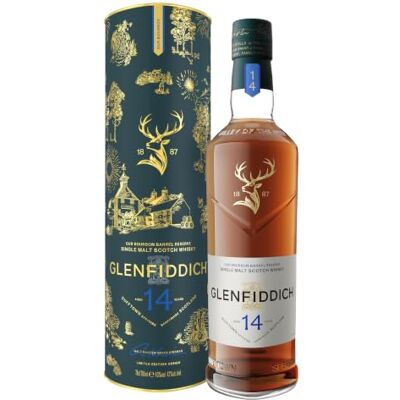 Glenfiddich 14 Year Old Bourbon Barrel Reserve - Whisky Glenfiddich 14 Year Old Bourbon Barrel Reserve - Whisky