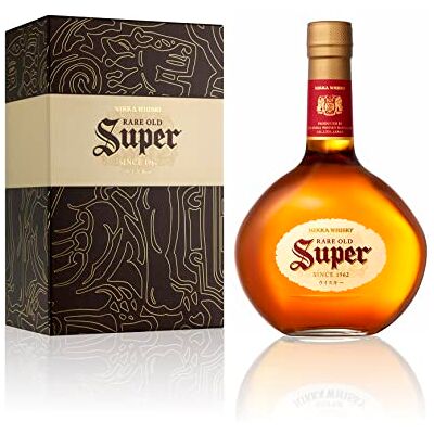 NIKKA Super Japanese Blended Whisky 70 cl 43 percent Citrus, Dark Chocolate and Rich Smoke Perfect for Gifting NIKKA Super Japanese Blended Whisky 70 cl 43 percent Citrus, Dark Chocolate and Rich Smoke Perfect for Gifting