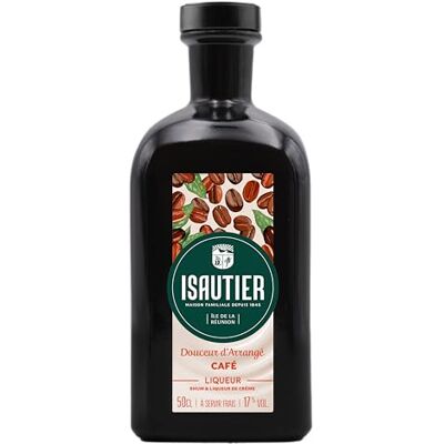Isautier Coffee Rum Cream Liqueur Douceur d’Arrangé Café Traditional Spirit from Reunion Island 17% ABV (1 x 50cl) Isautier Coffee Rum Cream Liqueur Douceur d’Arrangé Café Traditional Spirit from Reunion Island 17% ABV (1 x 50cl)