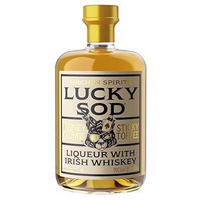 Lucky Sod Honeycomb liqueur with Irish Whiskey 70cl 25% ABV Party shots Vegan & GF Lucky Sod Honeycomb liqueur with Irish Whiskey 70cl 25% ABV Party shots Vegan & GF