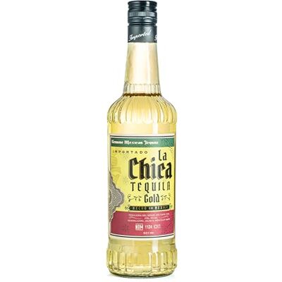 La Chica Gold Tequila 70cl With Blue Weber Agave Small Batch Family-Owned Distillery, Guadalajara, Mexico 38% ABV La Chica Gold Tequila 70cl With Blue Weber Agave Small Batch Family-Owned Distillery, Guadalajara, Mexico 38% ABV