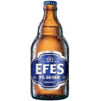 EFES Pilsener Steinie Lager Beer 20 x 500ml Bottles, 5% ABV – Turkish Lager (Steinie Shape) – Crisp, Balanced, Easy-Drinking – Perfect Chilled Serve for BBQs, Parties & with Mediterranean Food EFES Pilsener Steinie Lager Beer 20 x 500ml Bottles, 5% ABV – Turkish Lager (Steinie Shape) – Crisp, Balanced, Easy-Drinking – Perfect Chilled Serve for BBQs, Parties & with Mediterranean Food