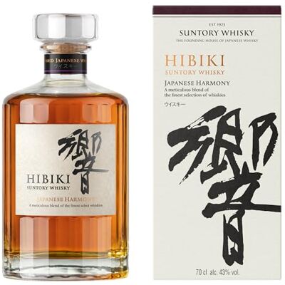 Hibiki Japanese Harmony Whisky Elegant Blend Floral & Honey Notes 70 cl, 43% ABV Hibiki Japanese Harmony Whisky Elegant Blend Floral & Honey Notes 70 cl, 43% ABV