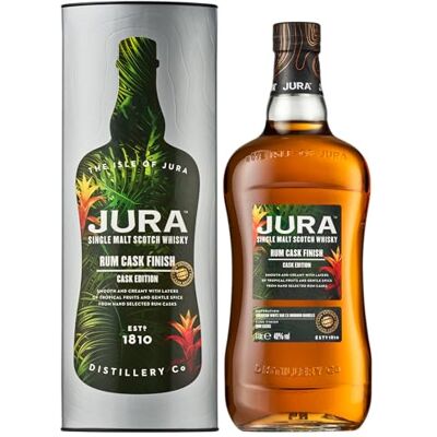 Jura Caribbean Rum Cask Edition Single Malt Scotch Whisky 1L Jura Caribbean Rum Cask Edition Single Malt Scotch Whisky 1L