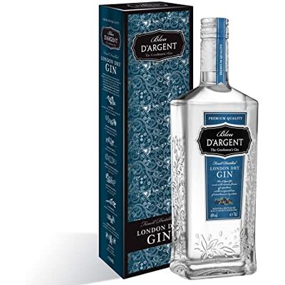 Bleu D'Argent Gin Gift Set Finest Distilled in Gift Box Spirits 40% ABV (1 x 0.70 L) Bleu D'Argent Gin Gift Set Finest Distilled in Gift Box Spirits 40% ABV (1 x 0.70 L)
