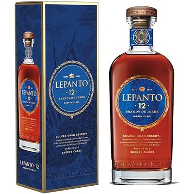 LEPANTO Solera Gran Reserva 70cl/700ml Bottle – Brandy de Jerez LEPANTO Solera Gran Reserva 70cl/700ml Bottle – Brandy de Jerez