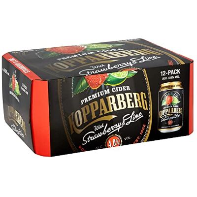 Kopparberg Strawberry and Lime Cider, 12 x 330ml Kopparberg Strawberry and Lime Cider, 12 x 330ml
