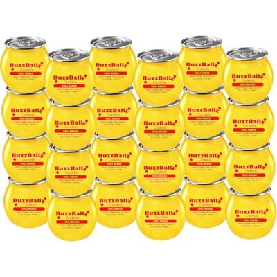 BuzzBallz Chili Mango, Ready to Drink Spicy Margarita, 13.5% ABV, 24x200ml, Pre Mixed Cocktail Made from Vodka & Hot Chilli Pepper, Spicy, Sweet, Tangy Notes, with Natural Flavours, Gift Idea BuzzBallz Chili Mango, Ready to Drink Spicy Margarita, 13.5% ABV, 24x200ml, Pre Mixed Cocktail Made from Vodka & Hot Chilli Pepper, Spicy, Sweet, Tangy Notes, with Natural Flavours, Gift Idea