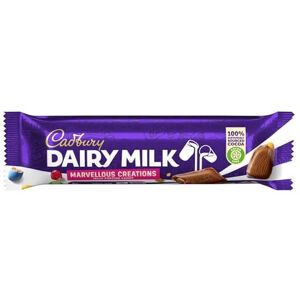 Cadbury Dairy Milk Marvellous Creations, with Jellies, Popping Candy & Cocoa Chunks, 47 g (Pack of 24) Cadbury Dairy Milk Marvellous Creations, with Jellies, Popping Candy & Cocoa Chunks, 47 g (Pack of 24)