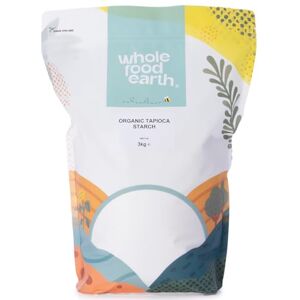 Wholefood Earth Organic Tapioca Starch – 3 kg GMO Free Vegan Certified Organic Wholefood Earth Organic Tapioca Starch – 3 kg GMO Free Vegan Certified Organic
