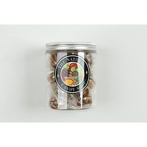 , Natural Mint Humbugs Candy Jar 170g , Natural Mint Humbugs Candy Jar 170g