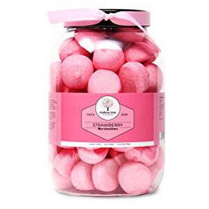 Mallow Tree Strawberry Flavoured Pink Marshmallow Balls in a Pink Ribbon Gift Jar, 600 g By , Luxury Sweet Gift Ideas, Soft & Fluffy Marshmallow Ribbon Gift Jar Mallow Tree Strawberry Flavoured Pink Marshmallow Balls in a Pink Ribbon Gift Jar, 600 g By , Luxury Sweet Gift Ideas, Soft & Fluffy Marshmallow Ribbon Gift Jar