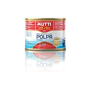 Mutti – Polpa, Finely Chopped Tomatoes, Chopped Tomatoes, 210 g, (Pack of 12) Mutti – Polpa, Finely Chopped Tomatoes, Chopped Tomatoes, 210 g, (Pack of 12)