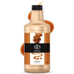 1883 MAISON ROUTIN Caramel Sauce 1.89L – Barista-Grade Beverage Base, Made in the French Alps, Perfect for Mochas, Lattes & Hot Chocolate, Vegetarian, Pump-Compatible Bottle 1883 MAISON ROUTIN Caramel Sauce 1.89L – Barista-Grade Beverage Base, Made in the French Alps, Perfect for Mochas, Lattes & Hot Chocolate, Vegetarian, Pump-Compatible Bottle