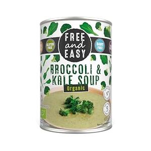 Free & Easy Organic Broccoli & Kale Soup 400g-6 Pack Free & Easy Organic Broccoli & Kale Soup 400g-6 Pack