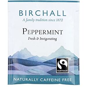 Birchall Tea Bags Peppermint Tea Gift Set, Experience the Cool and Crisp Flavors of Peppermint Leaves Tea, Box of 250 Enveloped Plant-Based Tea Bags Birchall Tea Bags Peppermint Tea Gift Set, Experience the Cool and Crisp Flavors of Peppermint Leaves Tea, Box of 250 Enveloped Plant-Based Tea Bags