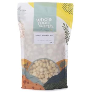 Wholefood Earth Organic Macadamia Nuts 1 kg Raw GMO Free Vegan High Fibre Certified Organic Wholefood Earth Organic Macadamia Nuts 1 kg Raw GMO Free Vegan High Fibre Certified Organic