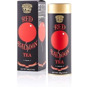 TWG Tea Red Balloon Tea GreenTea Peach & Rose Haute Couture Tin, 100g Gift Set TWG Tea Red Balloon Tea GreenTea Peach & Rose Haute Couture Tin, 100g Gift Set