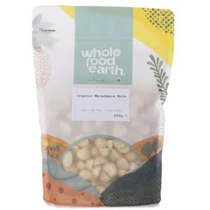Wholefood Earth Organic Macadamia Nuts 500g Raw GMO Free Vegan High Fibre Certified Organic Wholefood Earth Organic Macadamia Nuts 500g Raw GMO Free Vegan High Fibre Certified Organic
