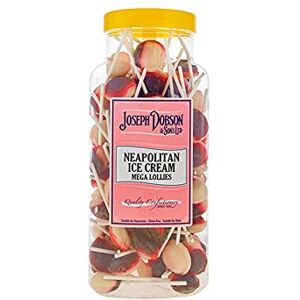 Joseph Dobson & Sons Neapolitan Mega Lollies, 1.99 kg Joseph Dobson & Sons Neapolitan Mega Lollies, 1.99 kg