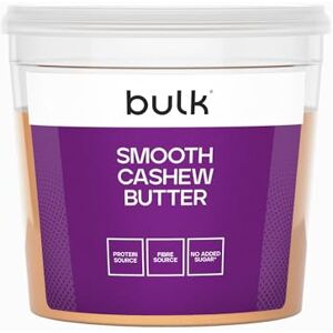 Bulk Natural Roasted Cashew Butter Tub, Smooth 1 kg, Packaging May Vary Bulk Natural Roasted Cashew Butter Tub, Smooth 1 kg, Packaging May Vary