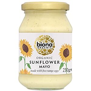 Biona Organic Mayonnaise Free Range 230g (Pack of 6 Biona Organic Mayonnaise Free Range 230g (Pack of 6