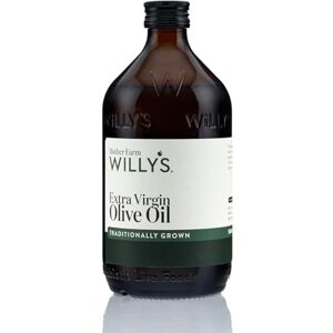 WILLY'S Extra Virgin Olive Oil 500ML Bottle Organic & Traditionally Grown Premium Quality Cold Pressed Spanish Olive Oil Vegan & Gluten-Free WILLY'S Extra Virgin Olive Oil 500ML Bottle Organic & Traditionally Grown Premium Quality Cold Pressed Spanish Olive Oil Vegan & Gluten-Free
