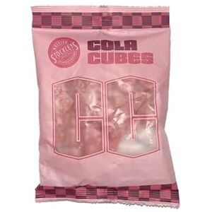 STOCKLEY'S SINCE 1918 Stockley's Cola Cubes 200g x 12 Pack Retro Hard-Boiled Sweets Classic British Sweets with Fizzy Cola Flavour STOCKLEY'S SINCE 1918 Stockley's Cola Cubes 200g x 12 Pack Retro Hard-Boiled Sweets Classic British Sweets with Fizzy Cola Flavour