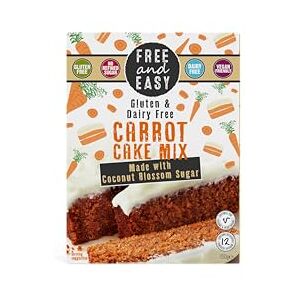 Free & Easy Free and Easy Carrot Cake Mix, 4 x 350g Free & Easy Free and Easy Carrot Cake Mix, 4 x 350g