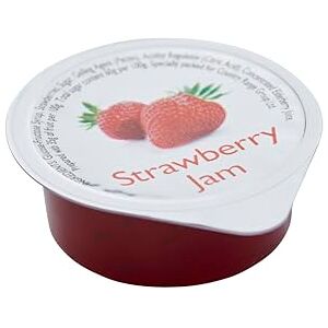 Country Range Strawberry Jam Portions 100 x 20g Country Range Strawberry Jam Portions 100 x 20g