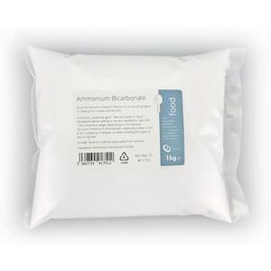 Intralabs Ammonium Bicarbonate 1kg Food Grade Leavening Agent E503 Intralabs Ammonium Bicarbonate 1kg Food Grade Leavening Agent E503