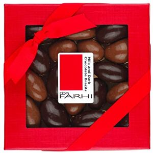 Rita Farhi Milk and Dark Chocolate Brazil Nuts in a Luxury Gift Box 210 g Christmas Chocolate Nuts Present Palm Oil Free Chocolate Covered Brazil Nuts Rita Farhi Milk and Dark Chocolate Brazil Nuts in a Luxury Gift Box 210 g Christmas Chocolate Nuts Present Palm Oil Free Chocolate Covered Brazil Nuts